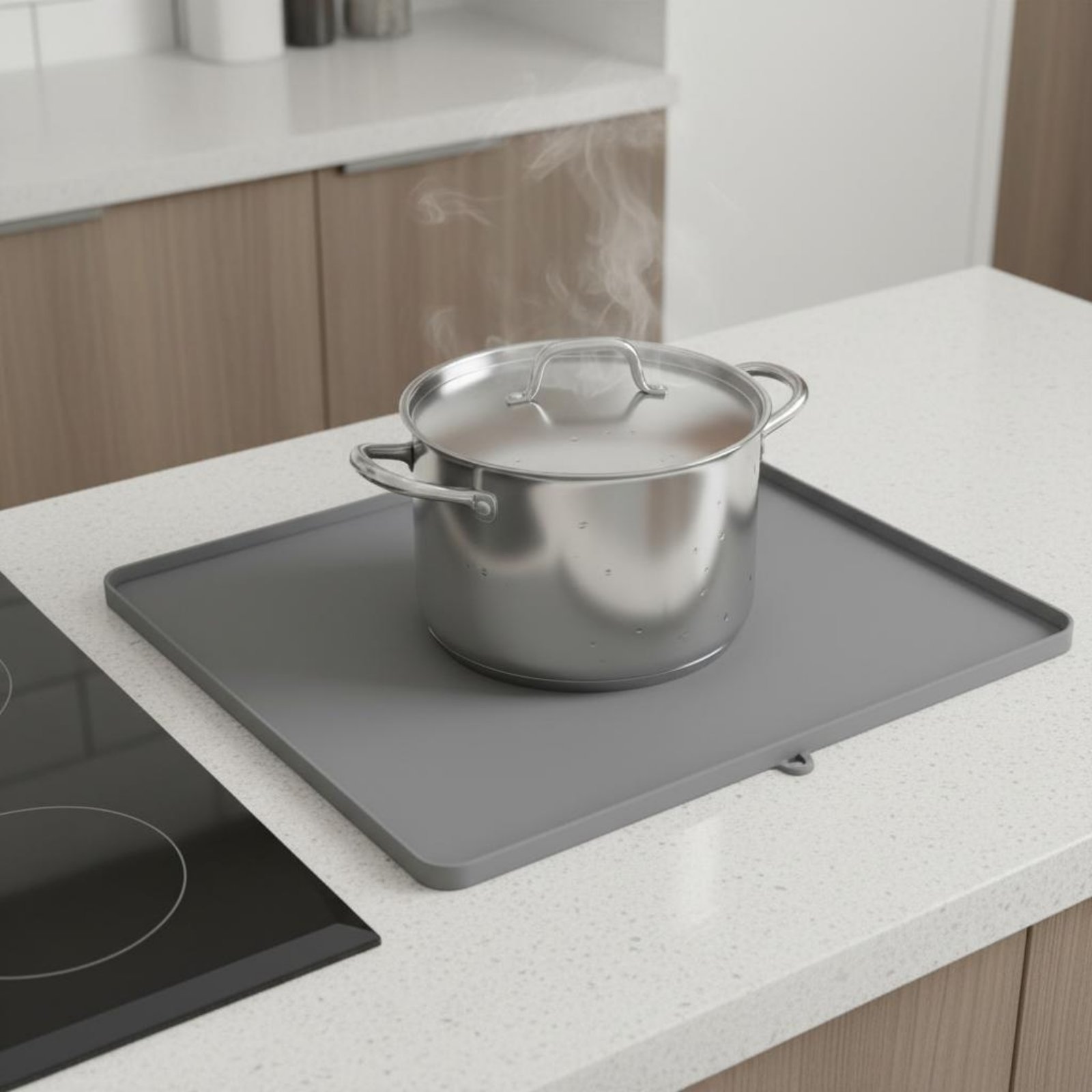 Heat Mat Silicone - Tapete de Silicona para Microondas, Protector