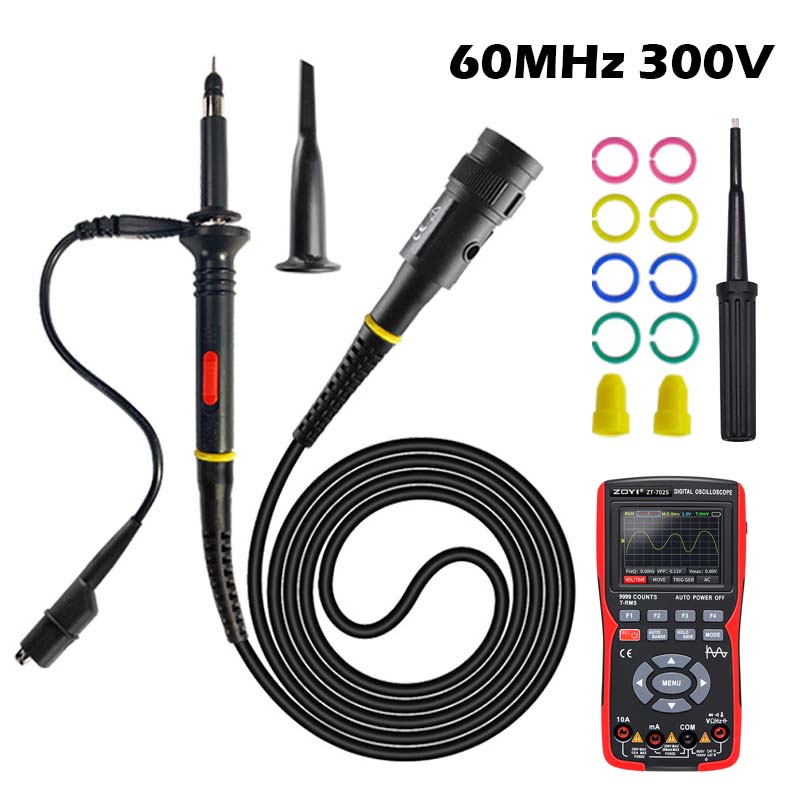 Electronics Repair Equipment - Kit de sonda de osciloscopio 60MHz