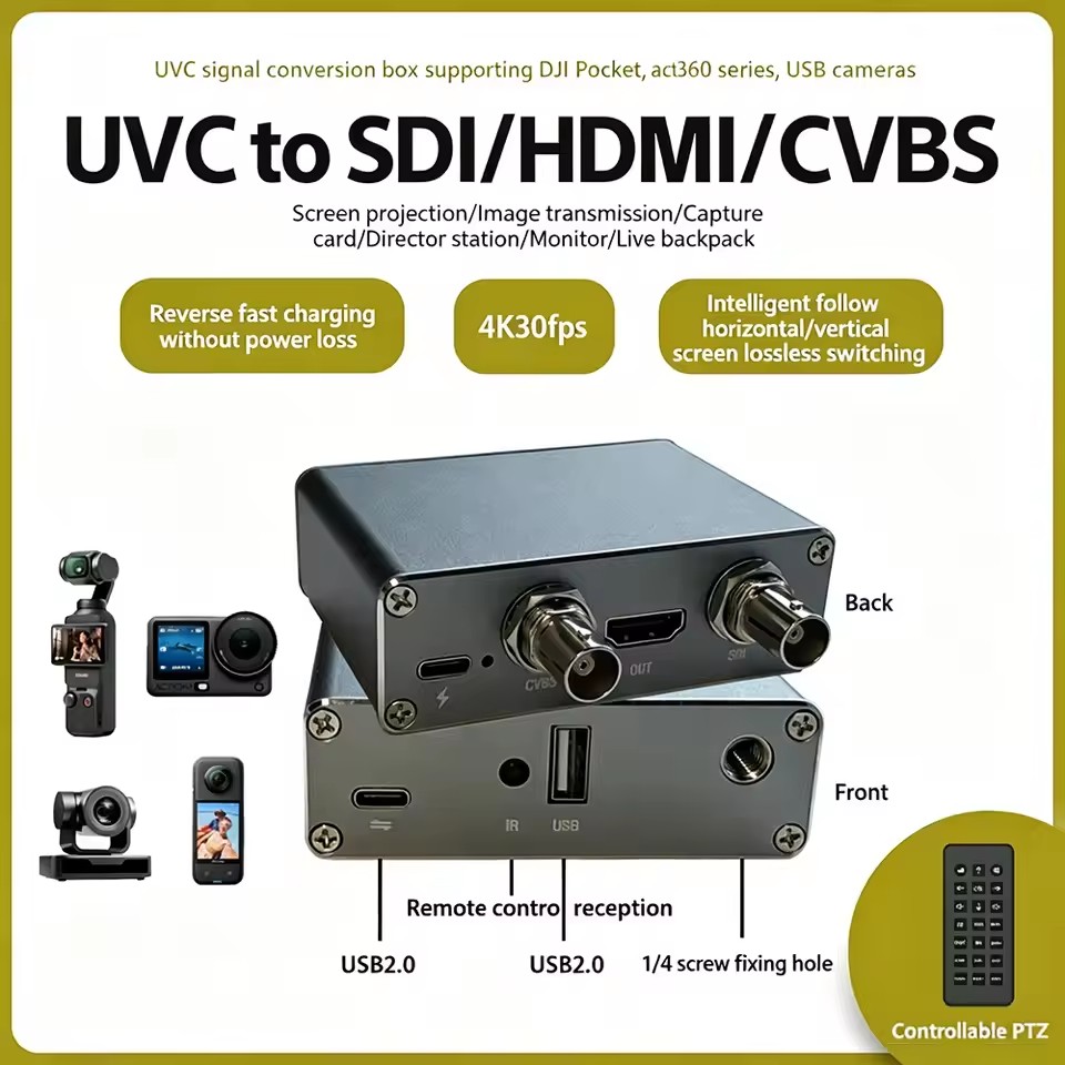 Convertidor Adaptador UVC a SD - Insta360 Camera X4 reseña y precio