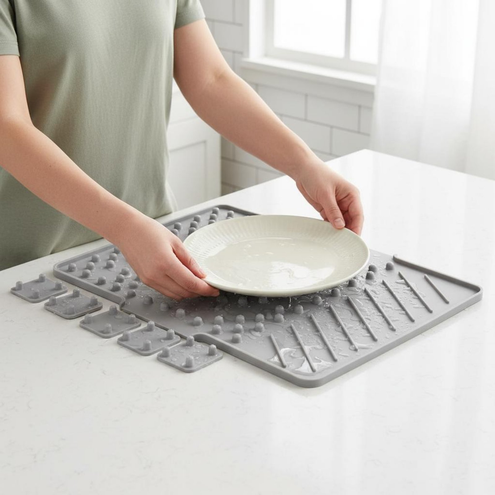 Tapete de Silicona para Secar  - Heat Mat Silicone reseña y precio