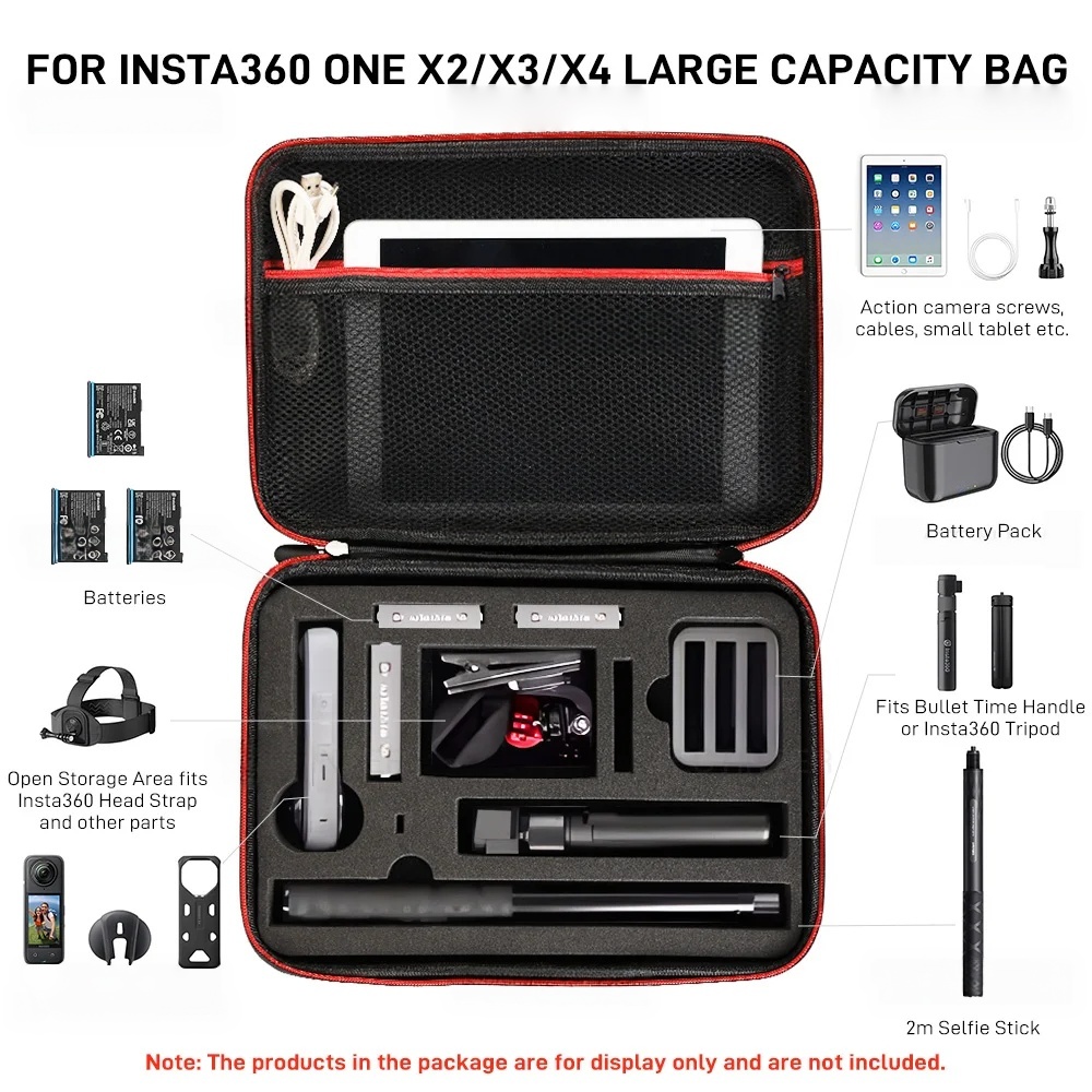 Caja para Insta360 X5 X4 X3 X2 - Insta360 Camera X4 reseña y precio