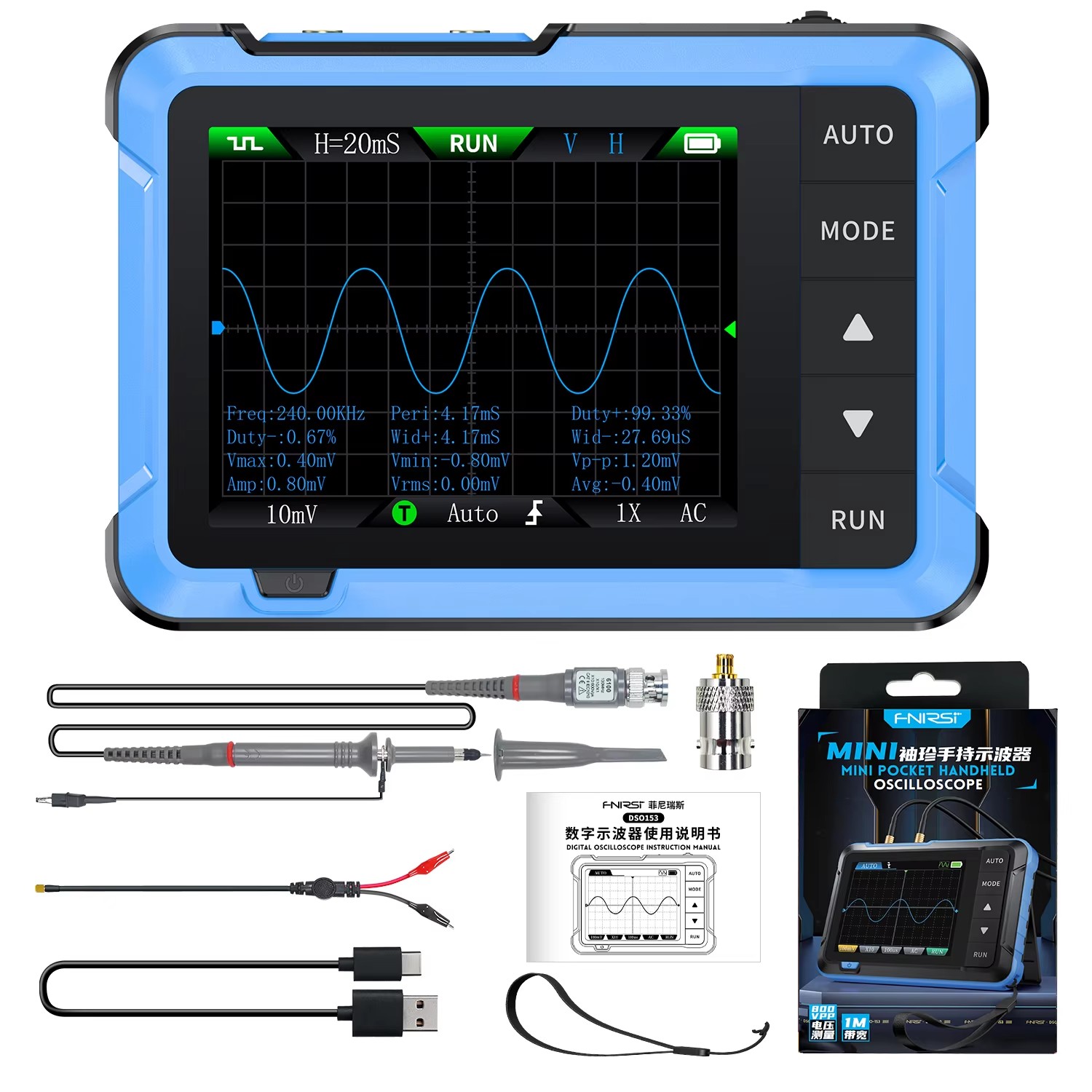 Osciloscopio Digital Portátil  - Electronics Repair In Usa reseña y precio