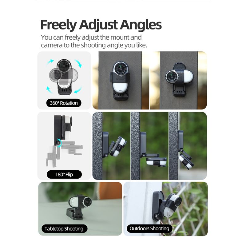 Adaptador de clip magnético pa - Insta360 Camera Go 3 reseña y precio